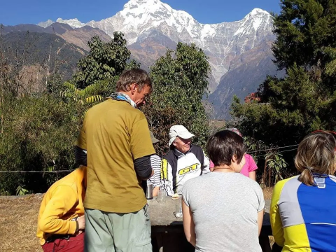 Major Places and Viewpoints on the Annapurna Area